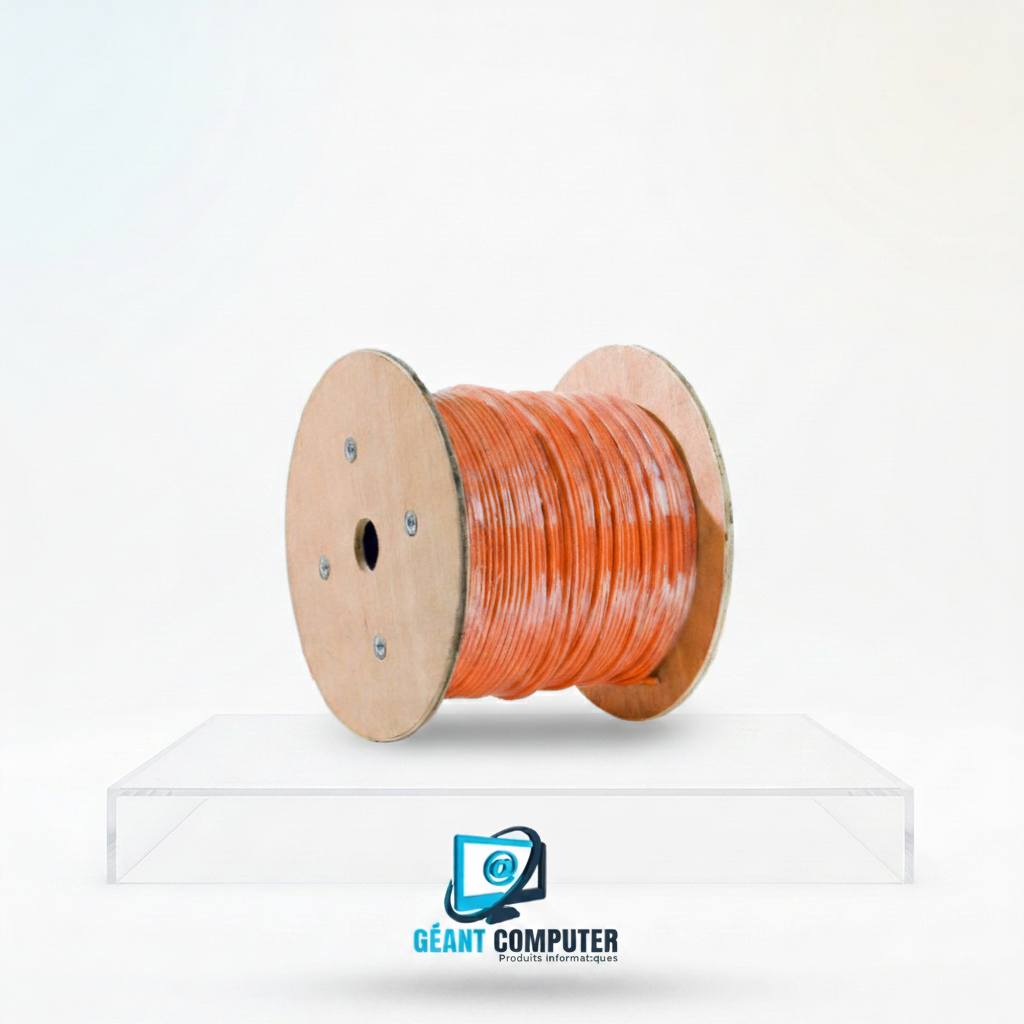 Cable Reseau CAT6A Utp Savel Couleur Ora