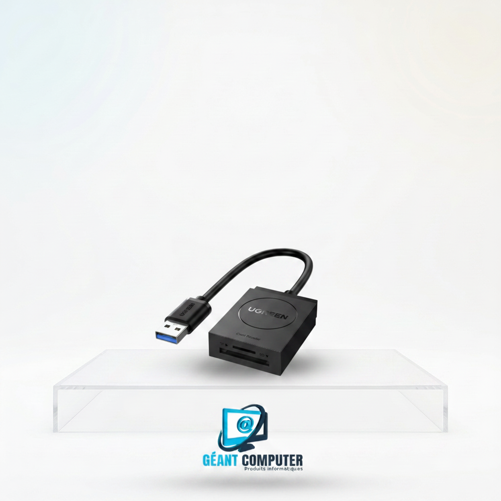 Ugreen Lecteur carte mémoire SD/TF USB 3.0 (2en1) 20250