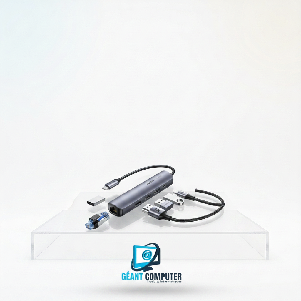 Ugreen Mini Station d'accueil USB-C 5en1 with PD 10919