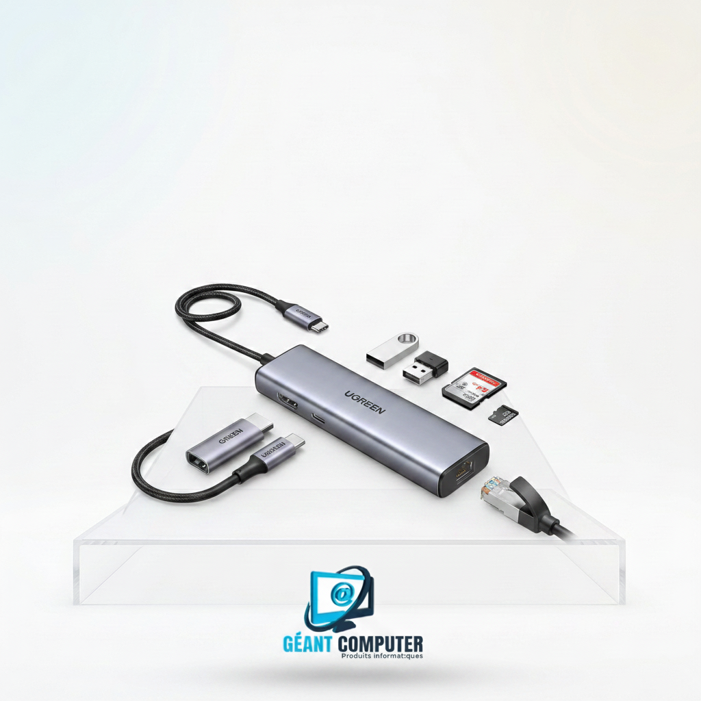 Ugreen Station d'accueil USB-C 7 en 1 (HDMI 4K) 90568