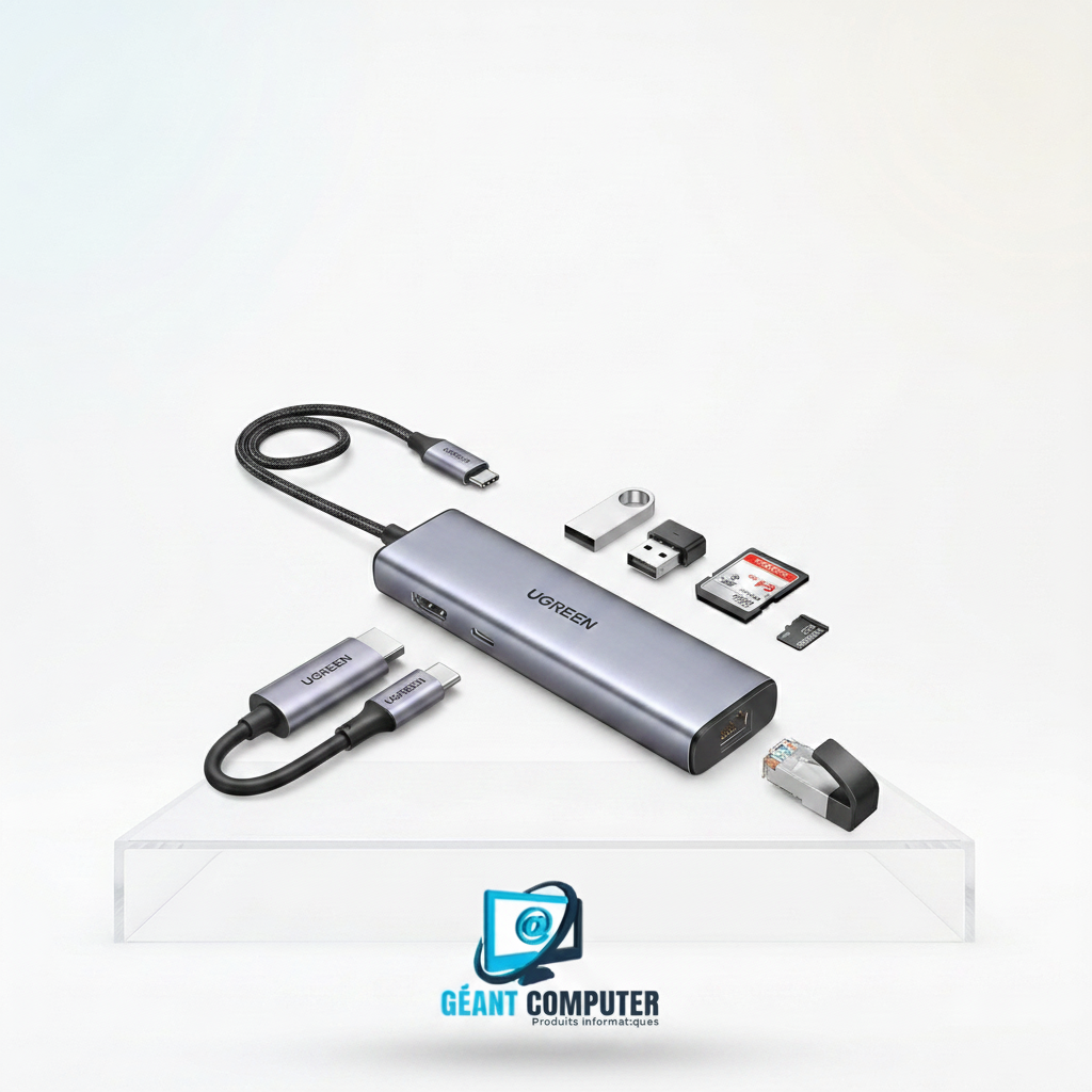 Ugreen Station d'accueil USB-C 7 en 1 (HDMI 4K) 90568