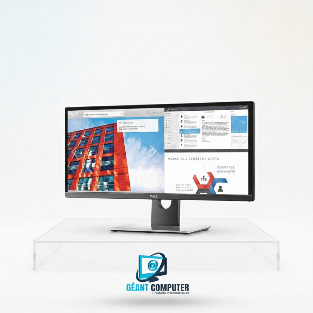 Ecran HP Occasion  29" IPS Frameless 2x Hdmi - 2x Display - Mini Display - 2x Usb Type A - Usb Type B  U2917W
