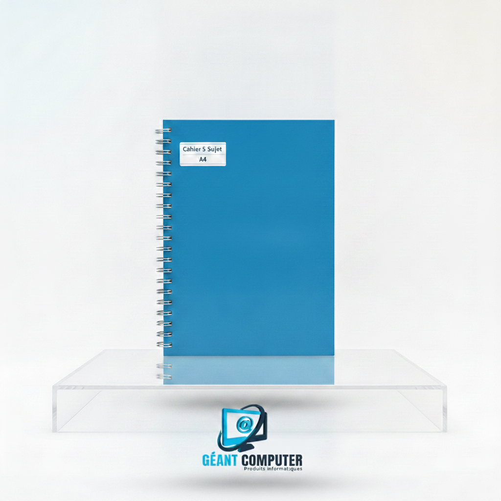 Cahier 5 Sujet A4