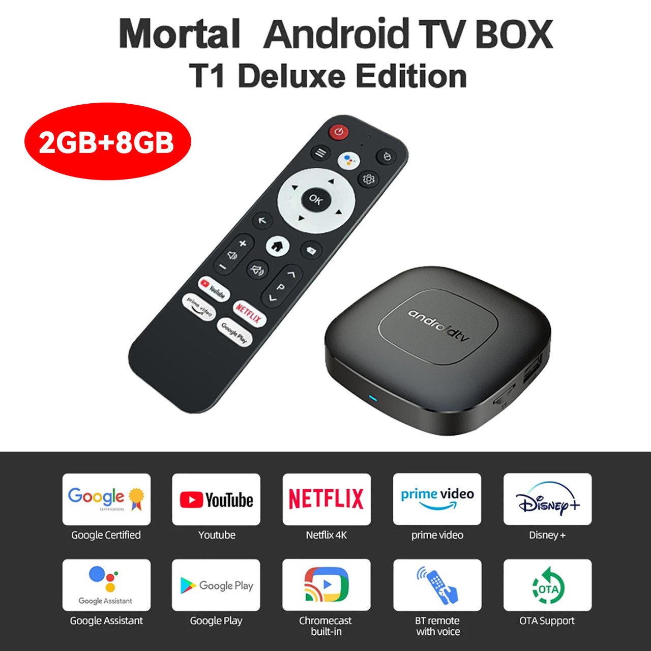 Recepteur Android Mortal T1