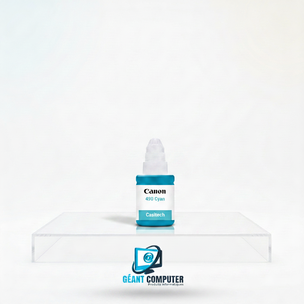 Bouteille Canon 490 Cyan Casitech
