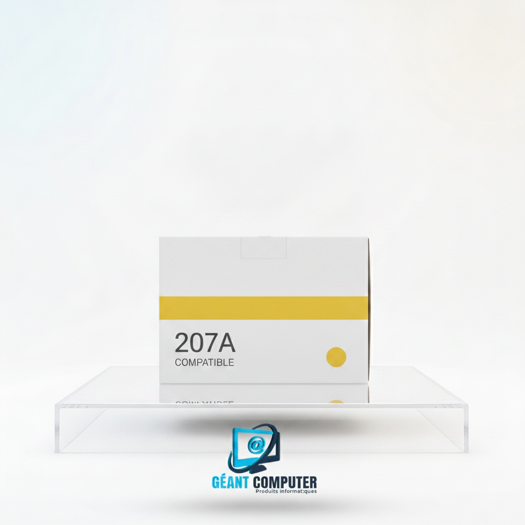 Toner HP 207A Yellow W2212A Avec Puce Adaptable Casitech (IA)