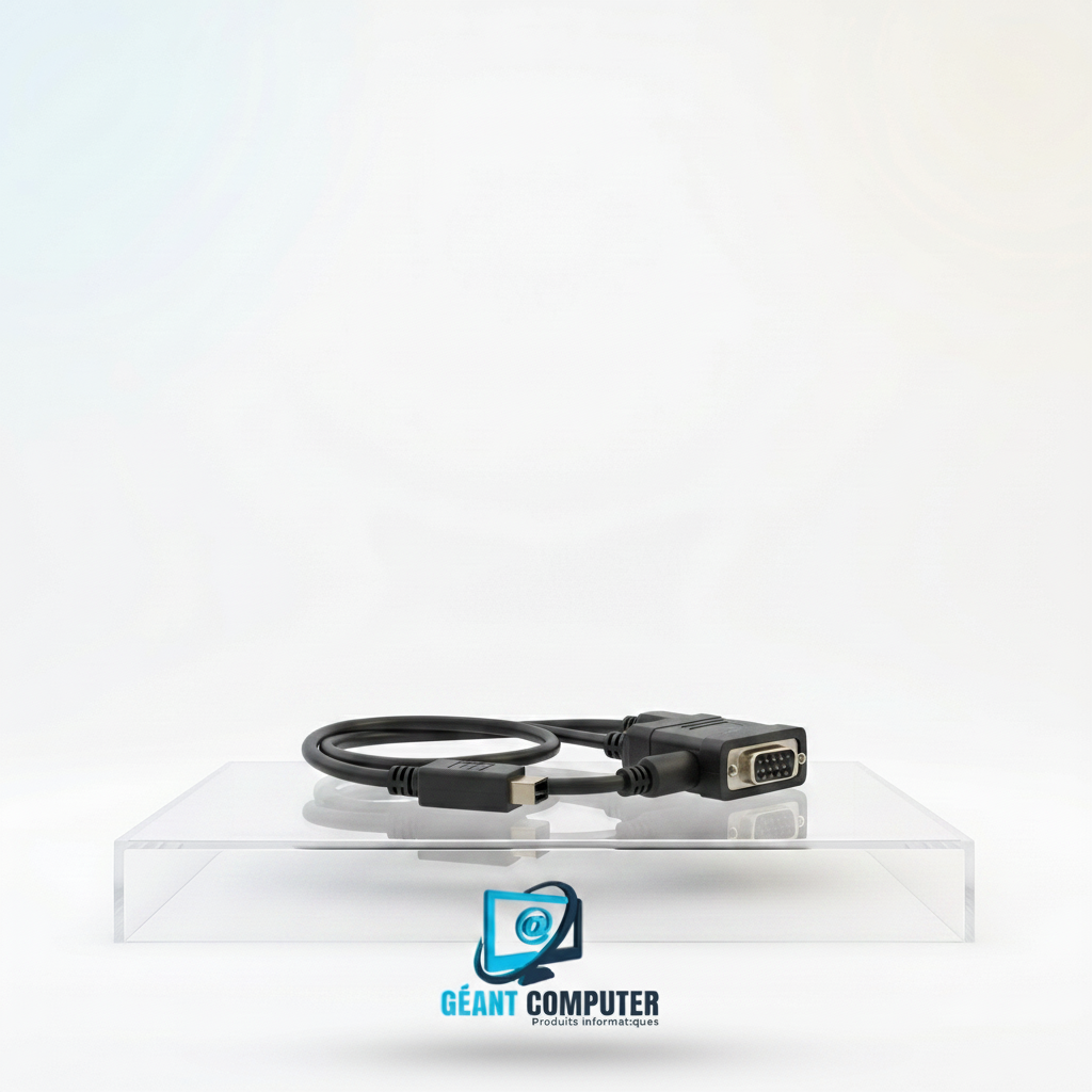 CABLE MINI HDMI TO VGA + AUDIO