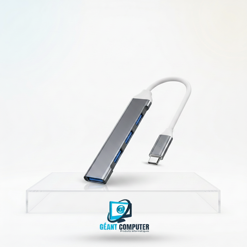 ADAPTATEUR TYPE C TO 4 USB (IA)