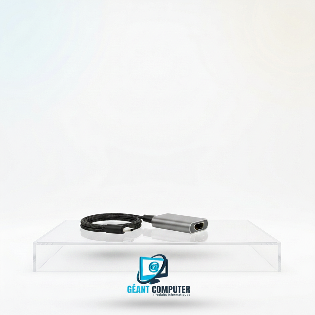 ADAPTATEUR TYPE C TO MINI DISPLAY (photo IA)