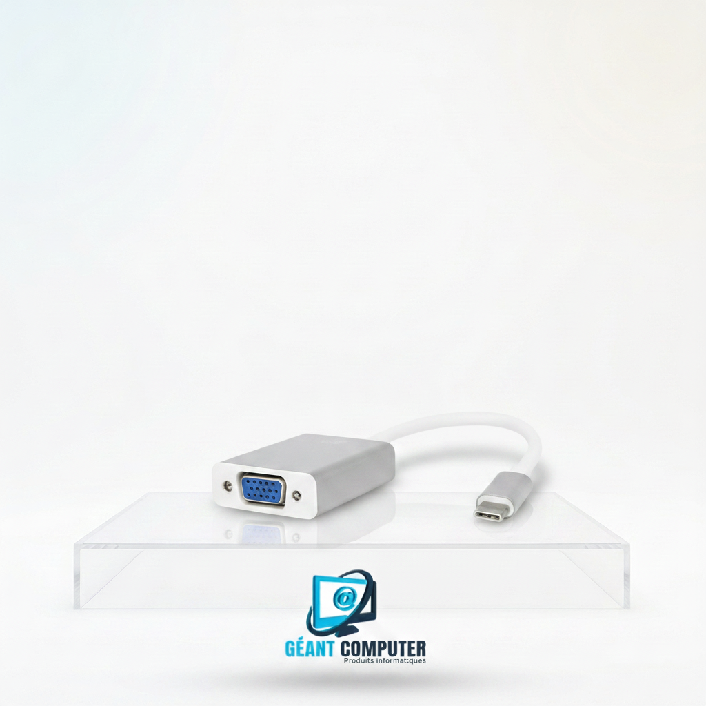 ADAPTATEUR TYPE C TO VGA (IA)