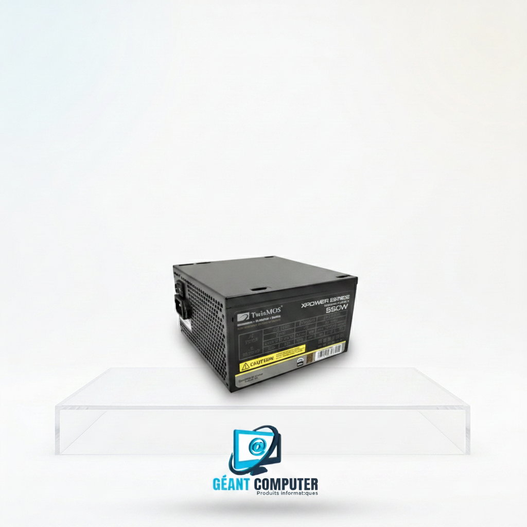 Bloc Alimentation TwinMOS Xpower 80 PLUS Bronze - 550W  ATX-550WB80 (IA)