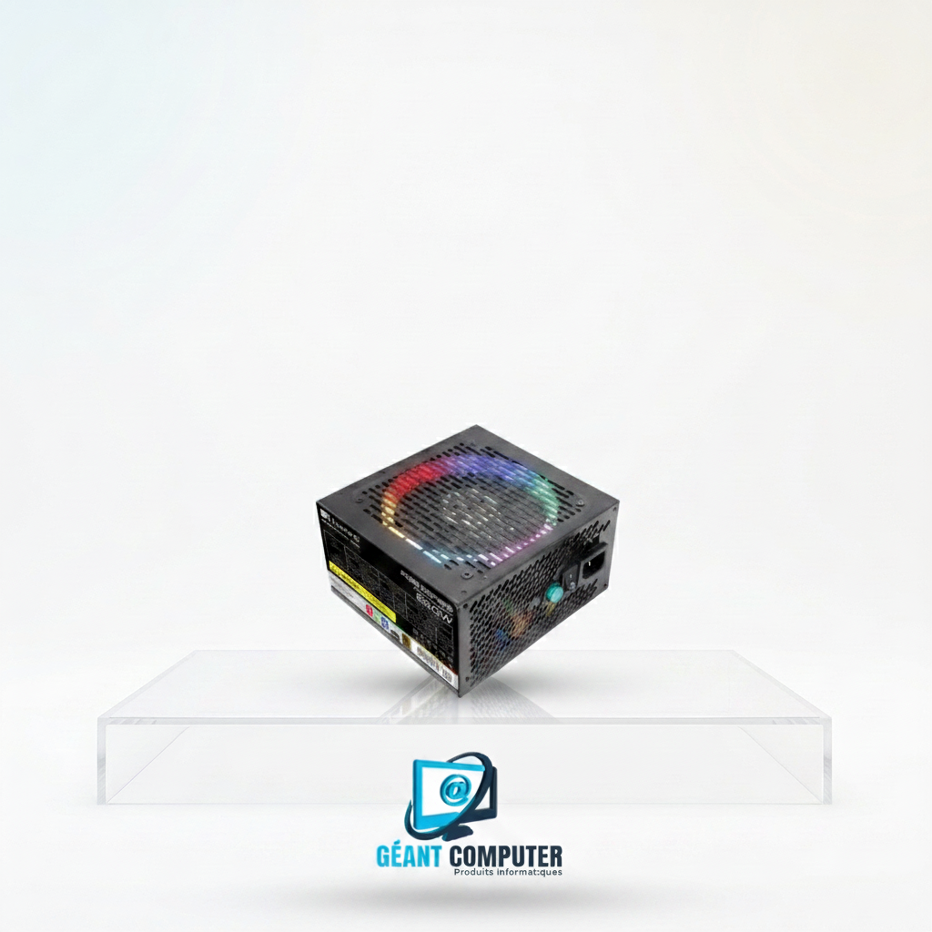 Bloc Alimentation TwinMOS SmartX RGB 80 PLUS Bronze - 550 W  ATX-550WRB80 (IA)
