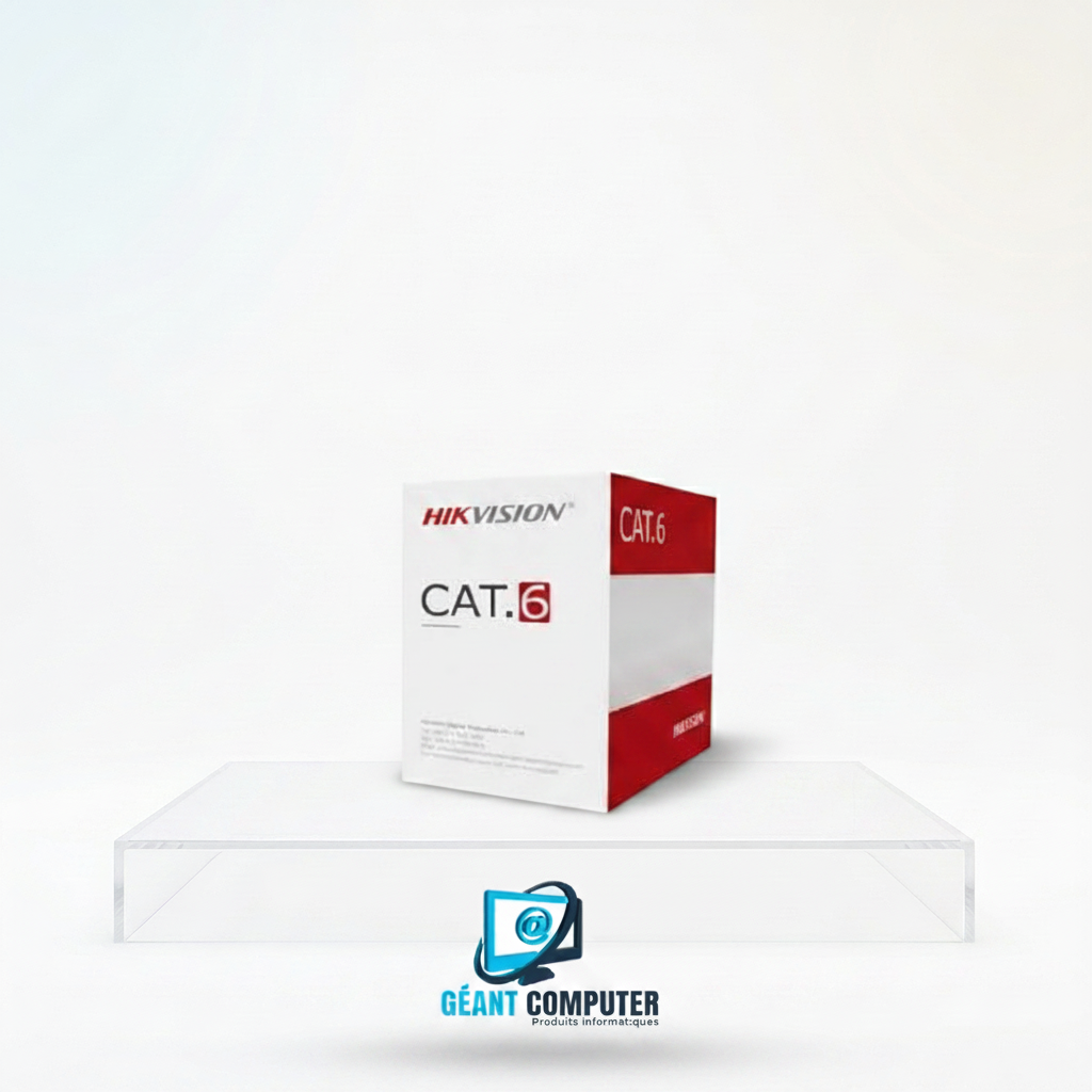 CABLE RESEAUX CAT6 HIKVISION (IA)