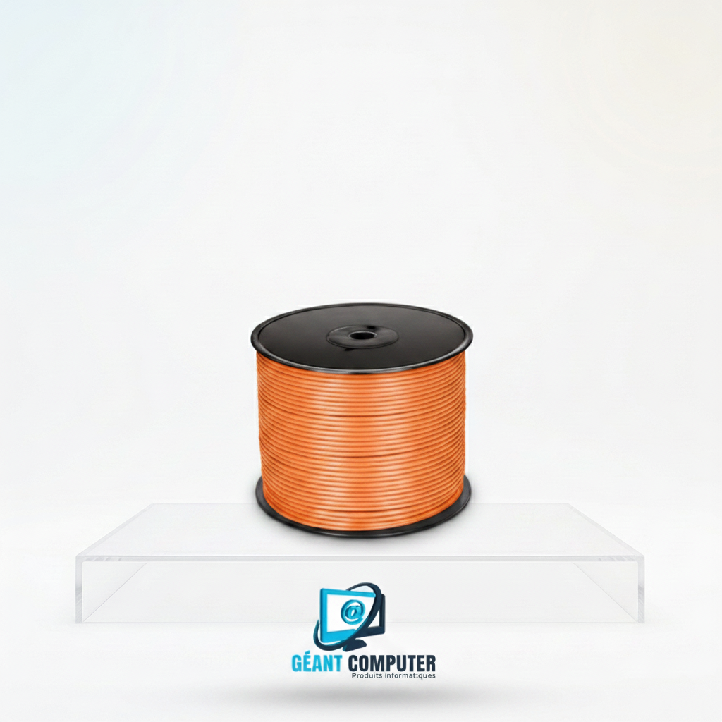 CABLE RESEAU CAT 6 ORANGE O WIRE (IA)