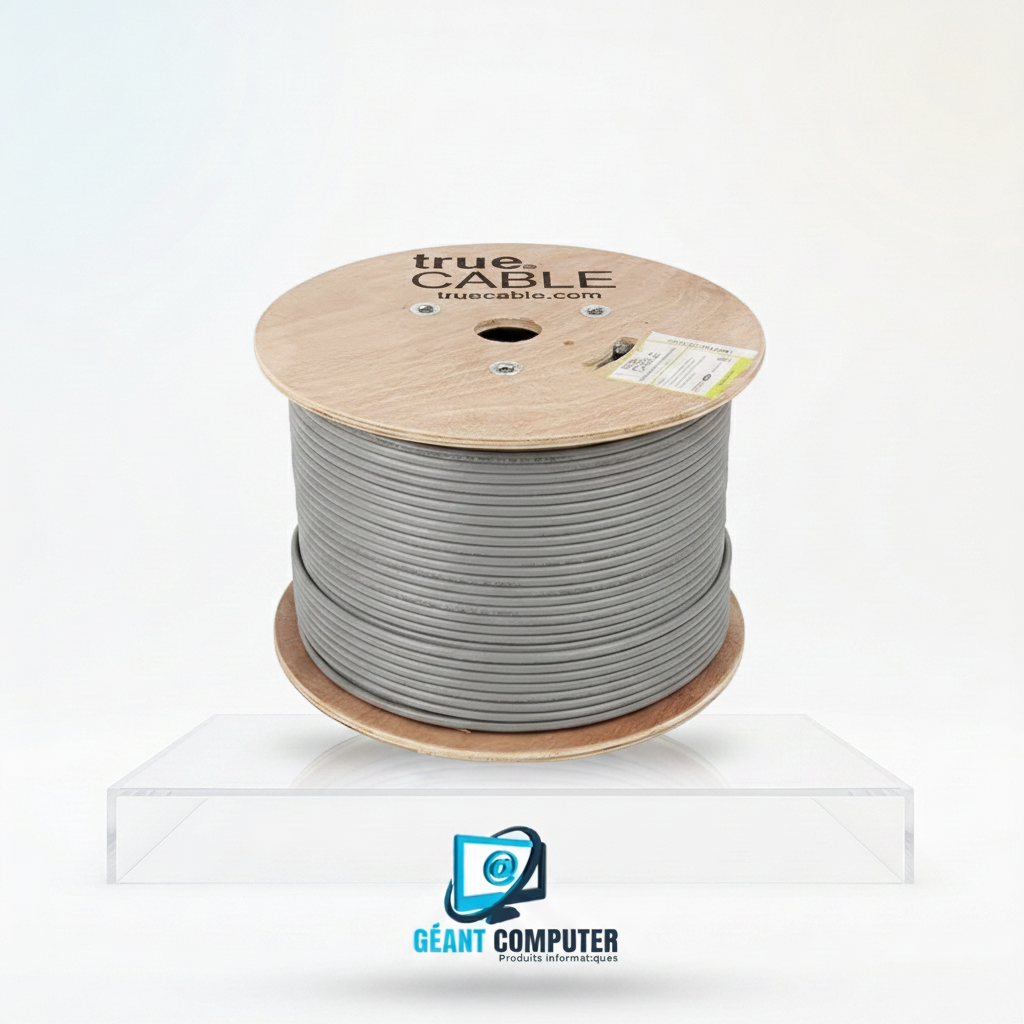 CABLE RESAEU CAT 6A UTP CRIS LINK TECH CERTIFIE