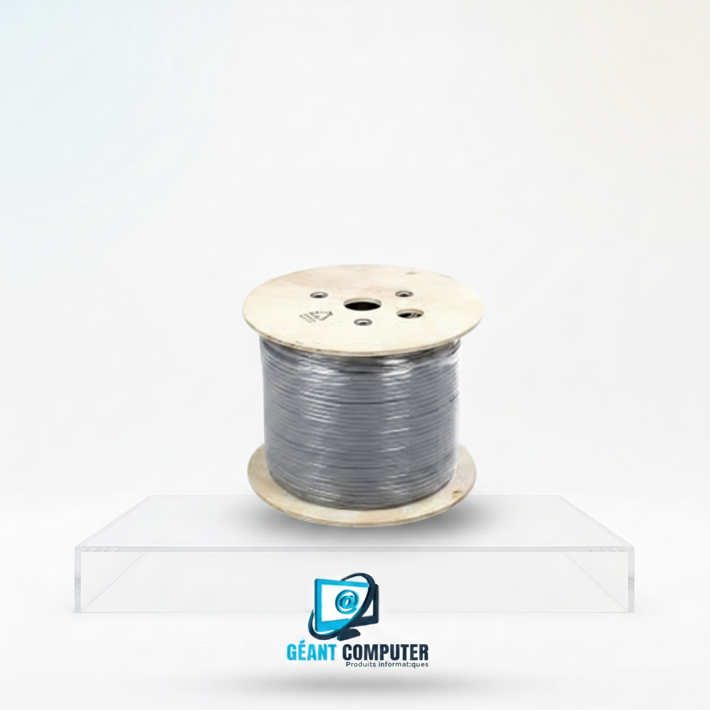 CABLE RESEAU CAT 6A GRIS O WIRE