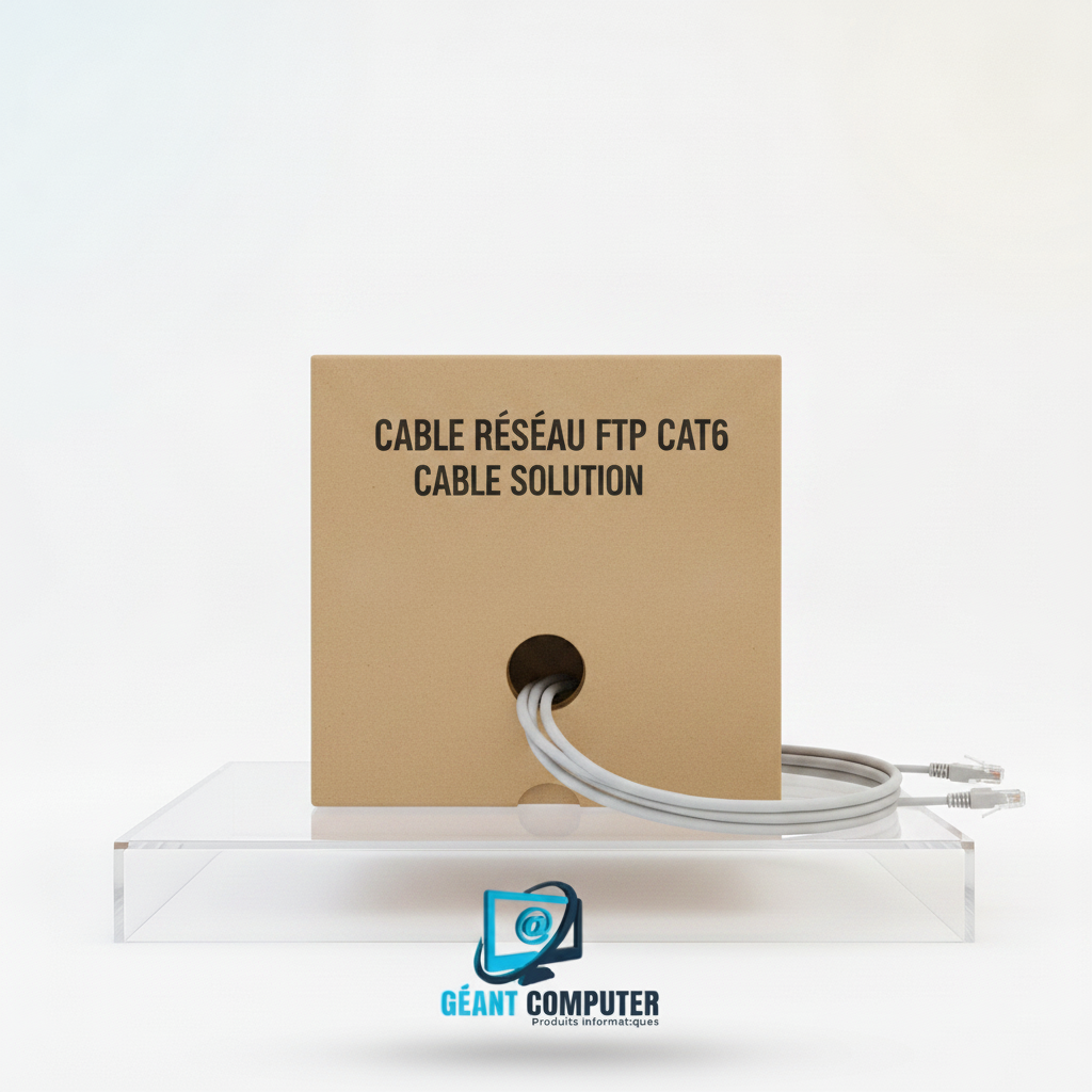 CABLE RESEAU FTP CAT6 CABLE SOLUTION (IA)