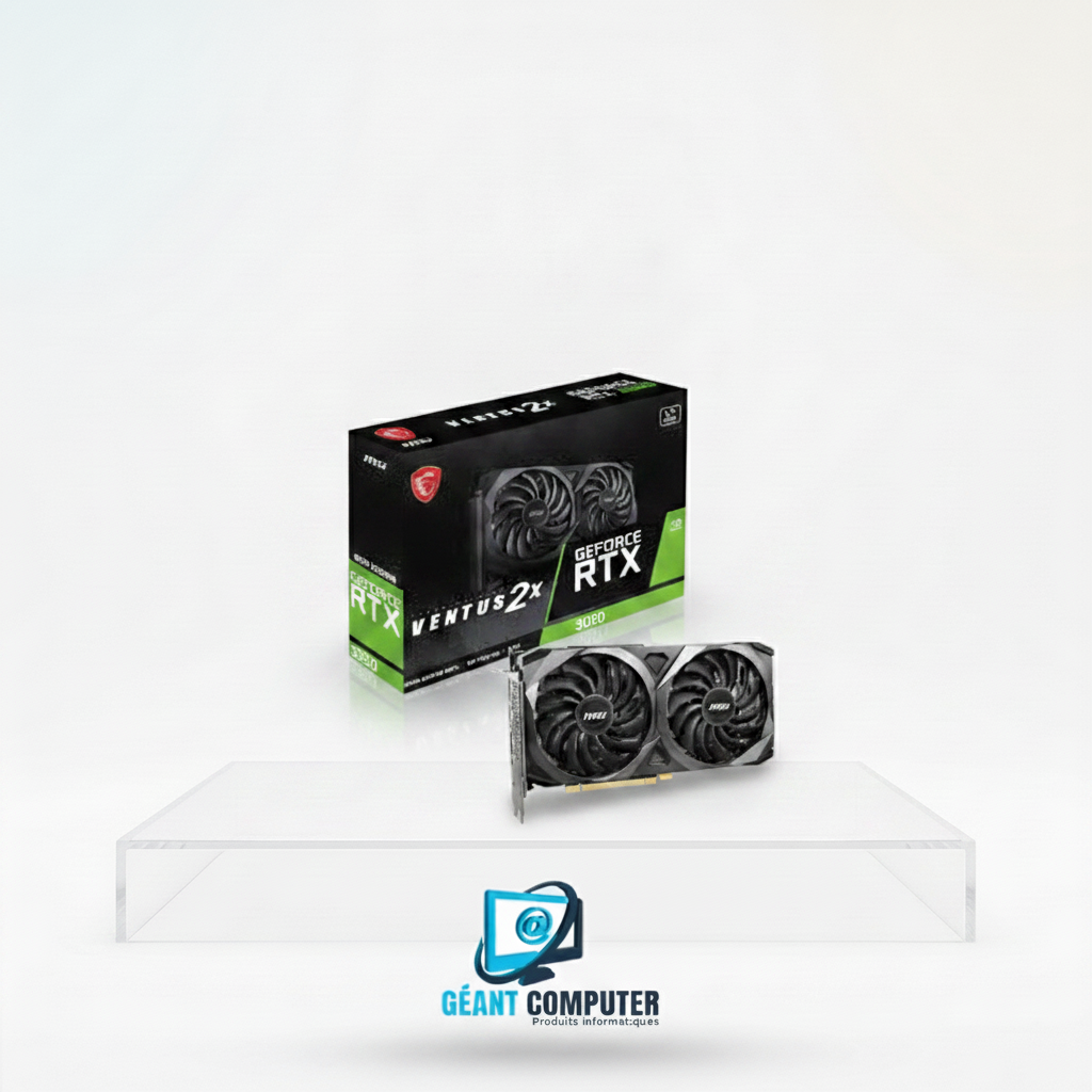 CARTE GRAPHIQUE 8Go GEFORCE RTX 3070  03 VENTILATEUR