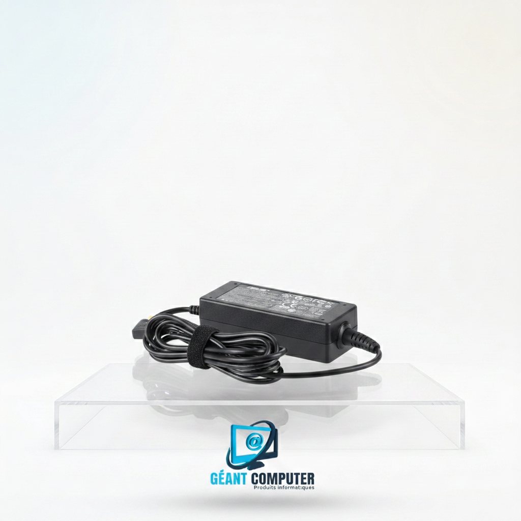 CHARGEUR ASUS 12V/3A TETE JAUNE