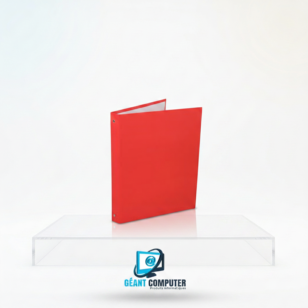 CLASSEUR PLASTIFIER ROUGE (IA)