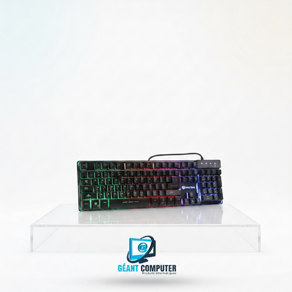 CLAVIER GAMING BACKLIGHT AVEC FIL (IA)