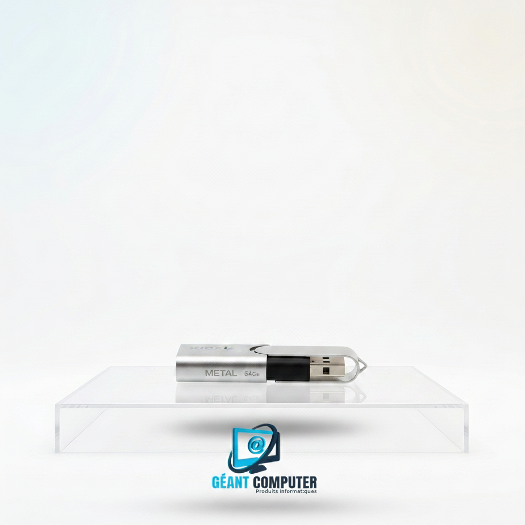 CLE USB 64Go 3.0 KIOXIA METAL