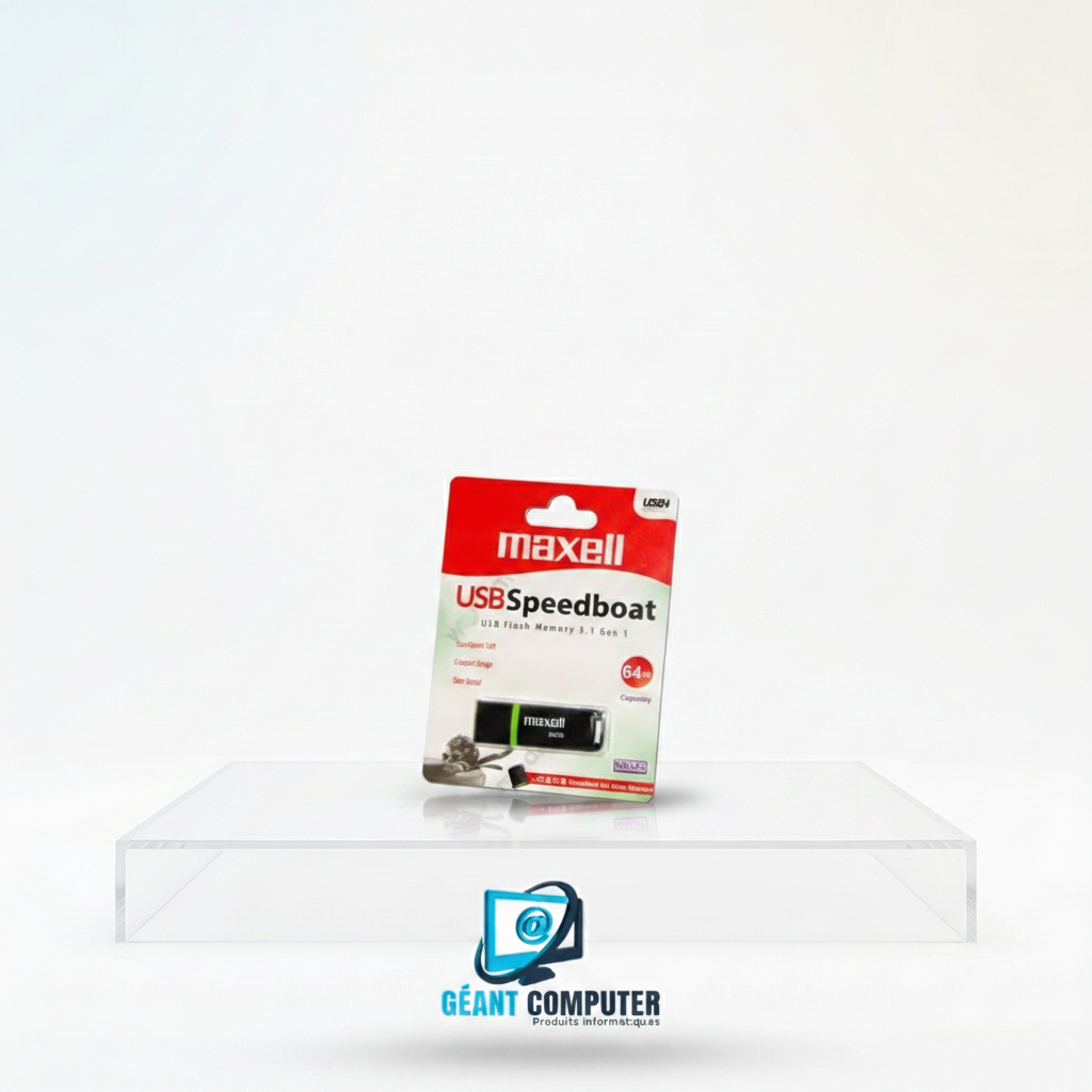 Cle Usb 64Go Maxell Typhon 2.0 Plastique (IA)