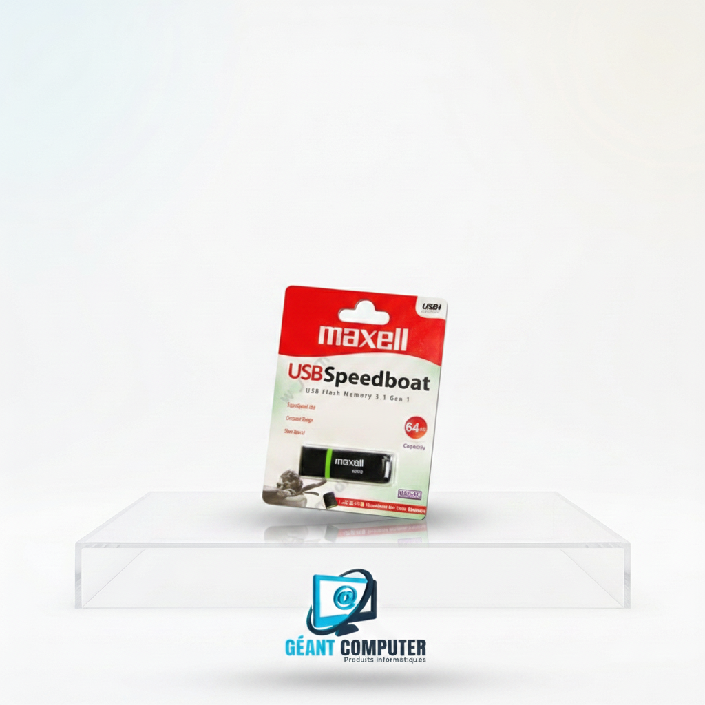 CLE USB 64Go MAXELL 2.0 TYPHOO (IA)