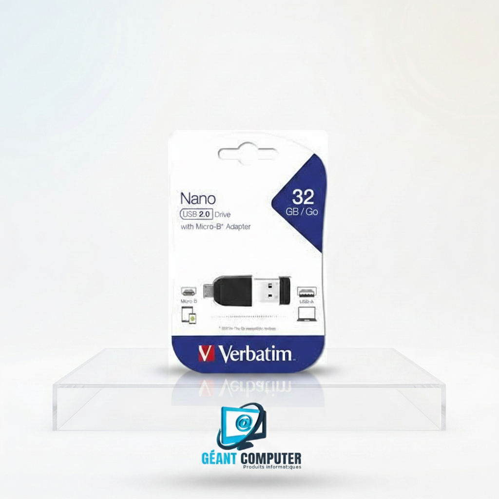CLE USB OTG 32G VERBATIM 2.0 (IA)