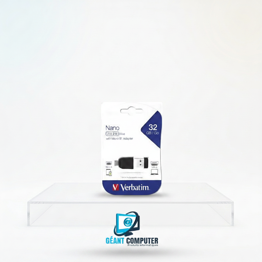 Cle Usb 32Go Verbatim OTG  2.0 Plastique 