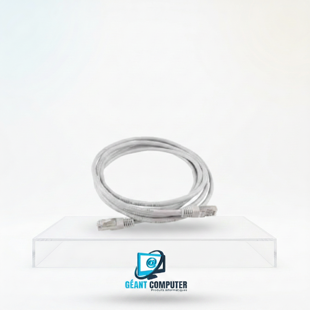 CABLE CORDON BRASSAGE 2M GRIS (IA)
