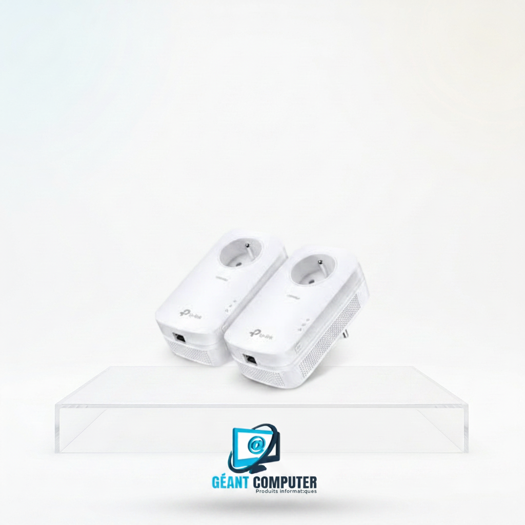 Kit de 2 CPL AV1300 Gigabit CPL HomePlug AV2 (IA)