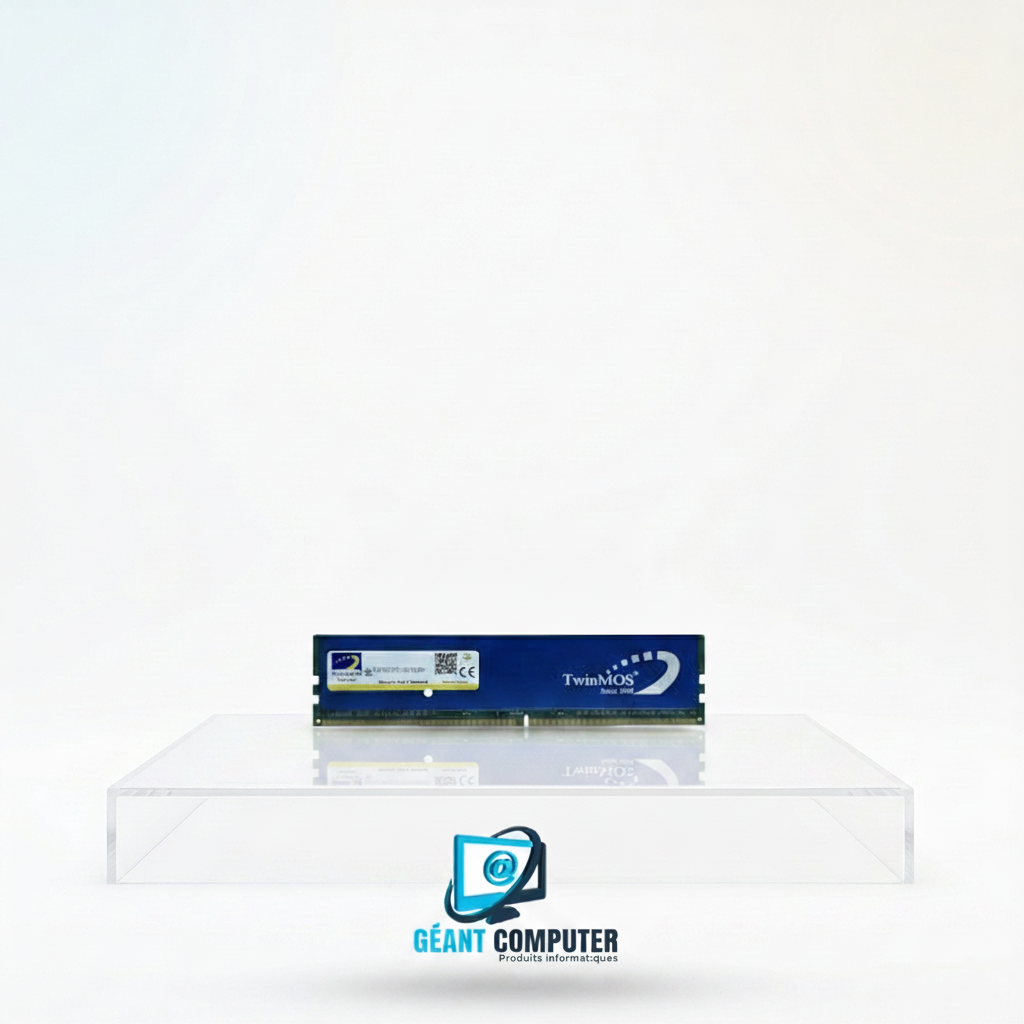 BARETTE MEMOIRE DDR4 4G PC FIXE 3200MHz UDIMM TwinMOS (IA)