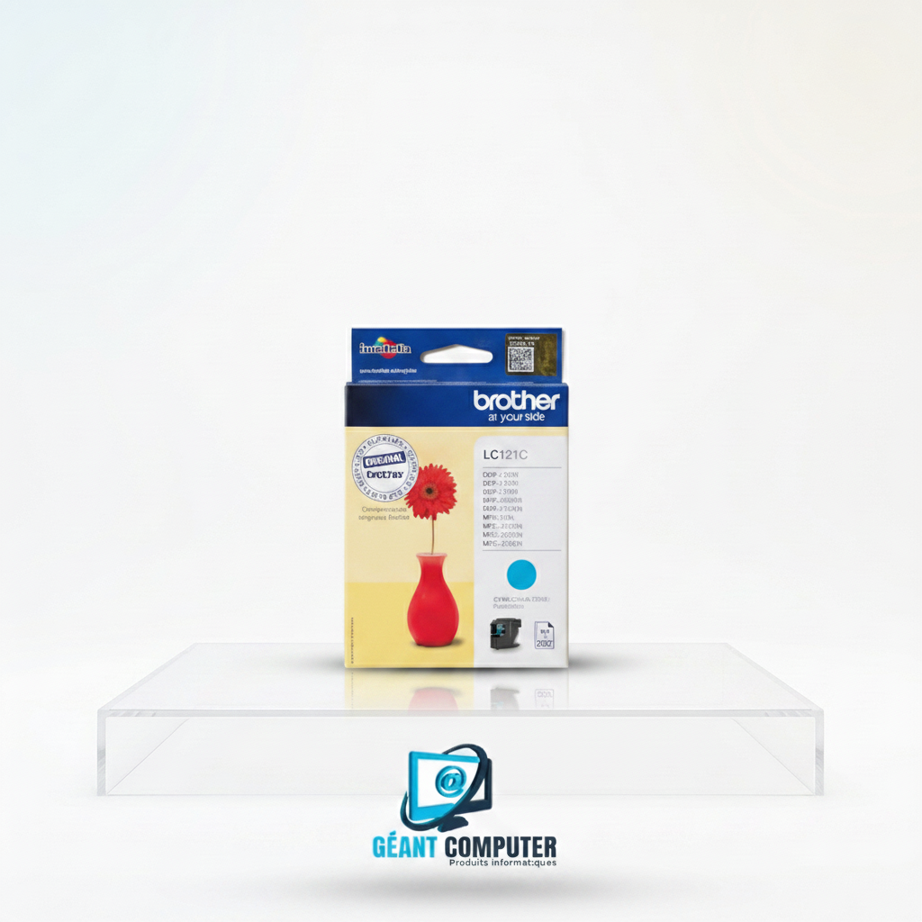 CARTOUCHE BROTHER LC121 CYAN