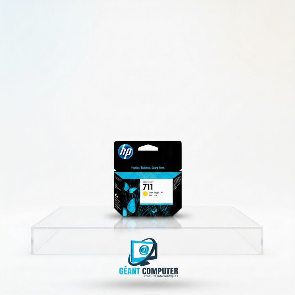 CARTOUCHE HP 711 YELLOW CZ132A (IA)