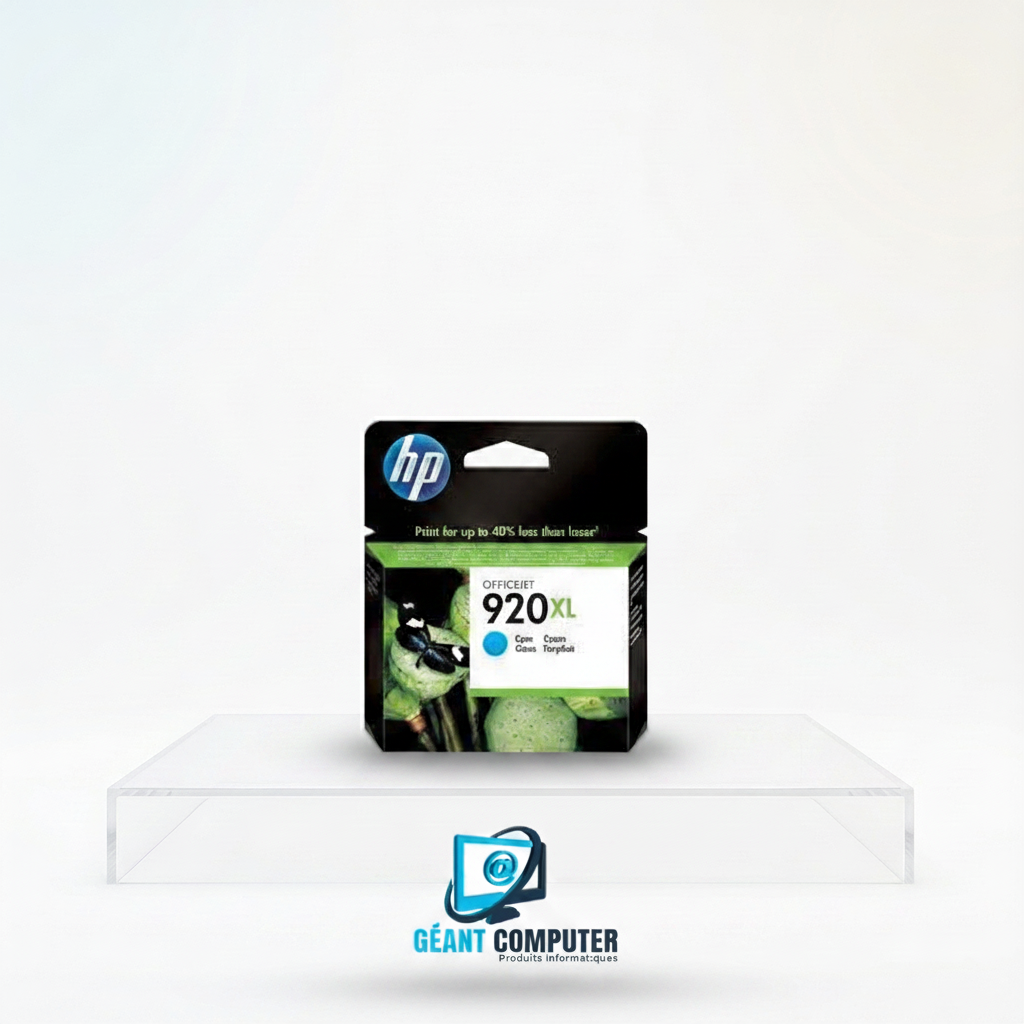CARTOUCH HP 920XL CYAN CD972AE