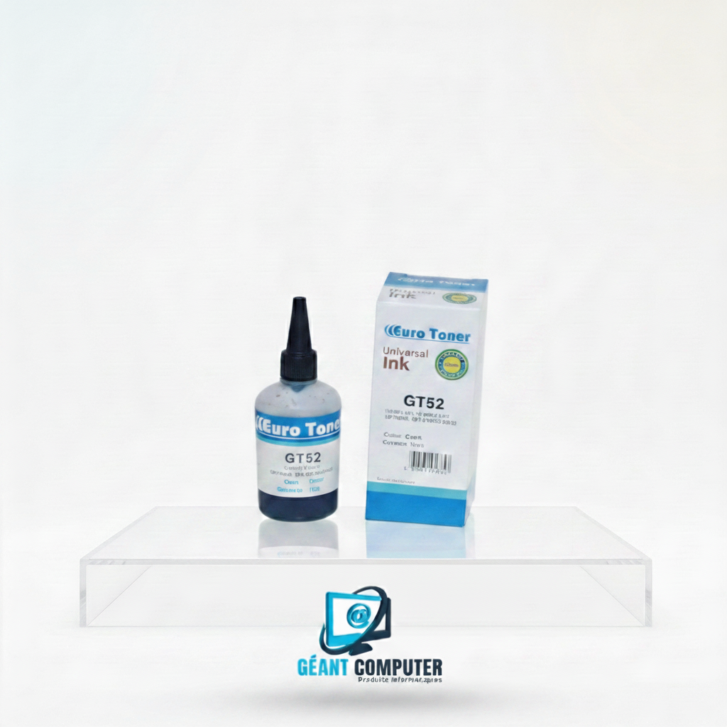 Bouteille HP GT52 Cyan Eurotoner