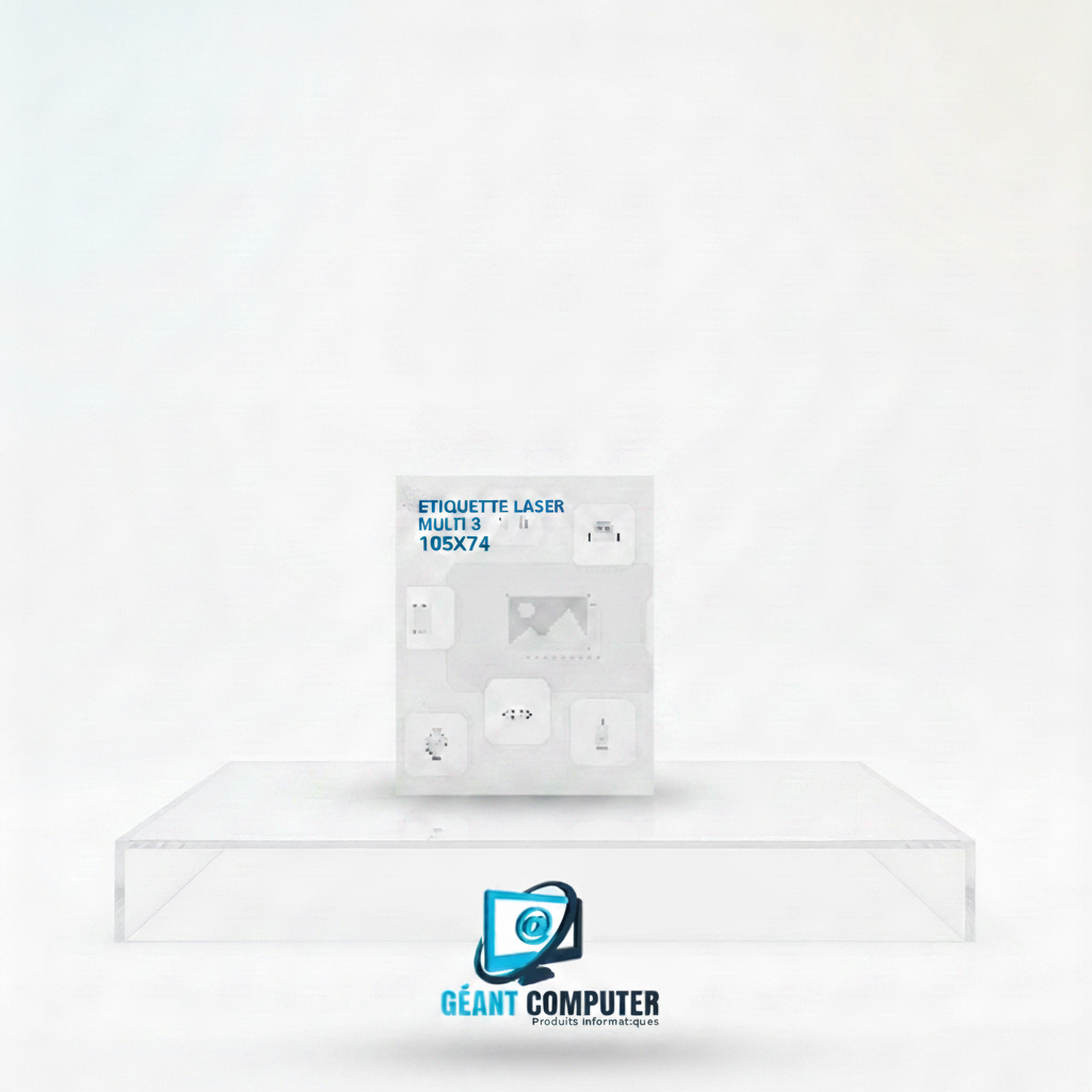 ETIQUETTE LASER MULTI 3 105X74