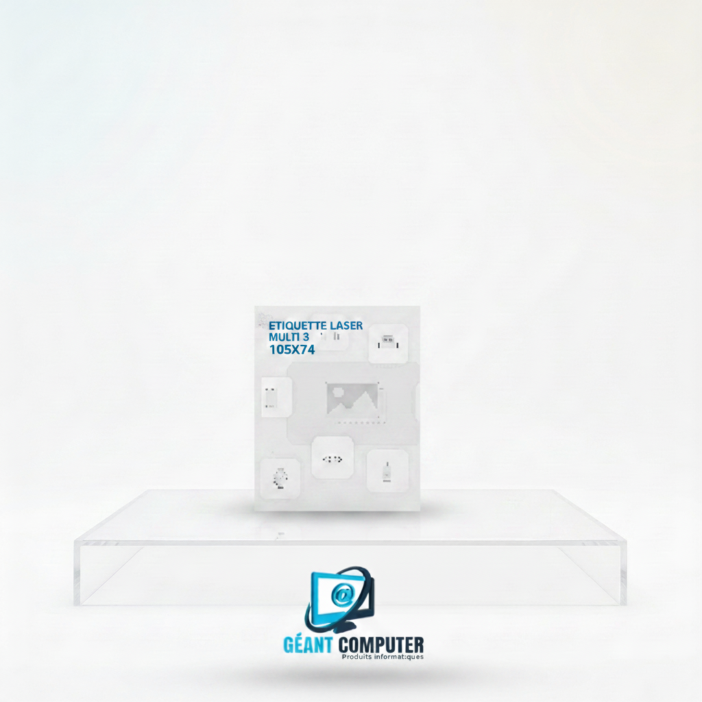 ETIQUETTE LASER MULTI 3 105X74 (IA)