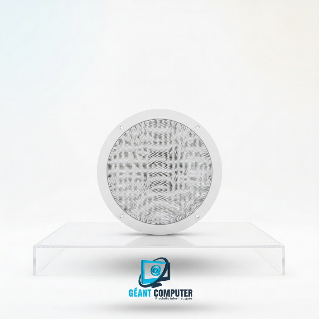 HAUT PARLEUR BTM METALLIQUE 5" 6W 100Db ENCASTRER DANS LE PLAFOND (IA)