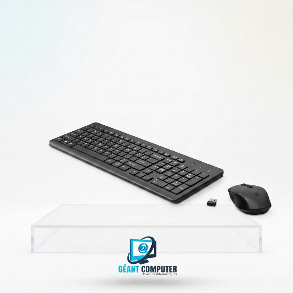 KIT CLAVIER ET SOURIS SANS FIL H-518 ULTRA - THIN FASHION 2.4G