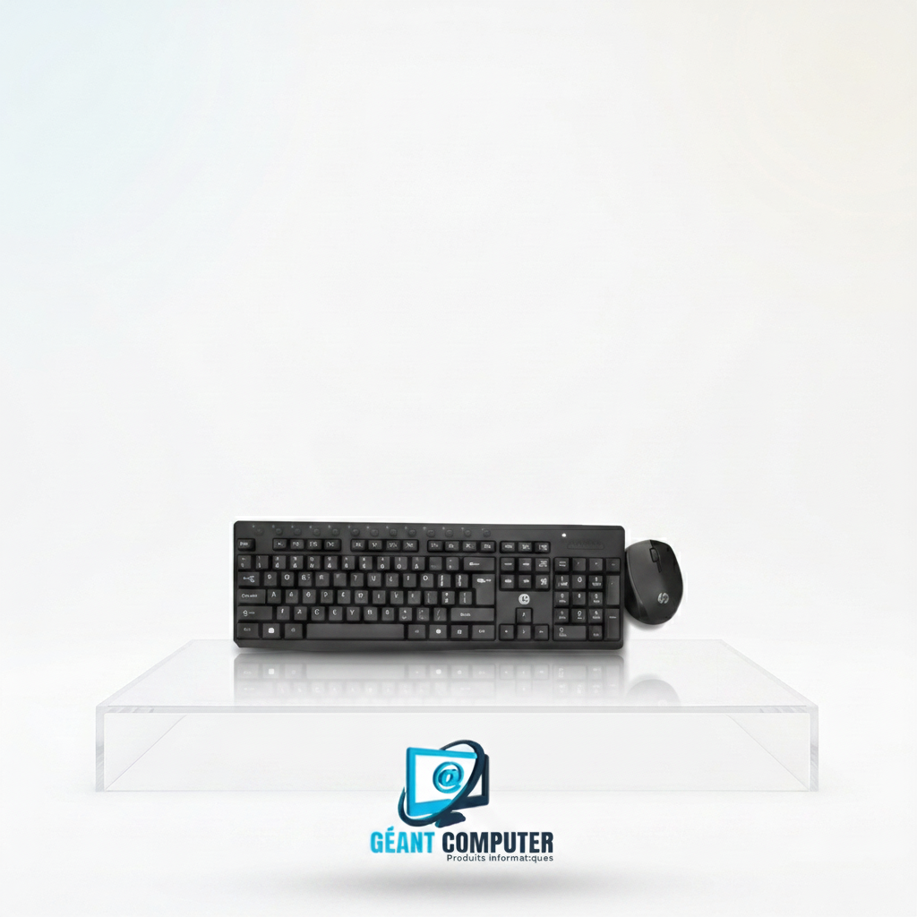 KIT CLAVIER ET SOURIS SANS FIL H-518 ULTRA - THIN FASHION 2.4G