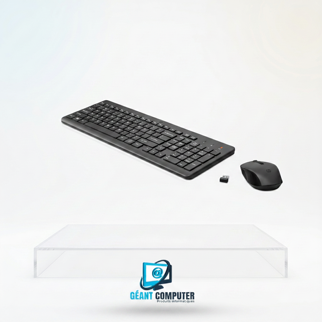 KIT CLAVIER ET SOURIS SANS FIL H-518 ULTRA - THIN FASHION 2.4G (IA)