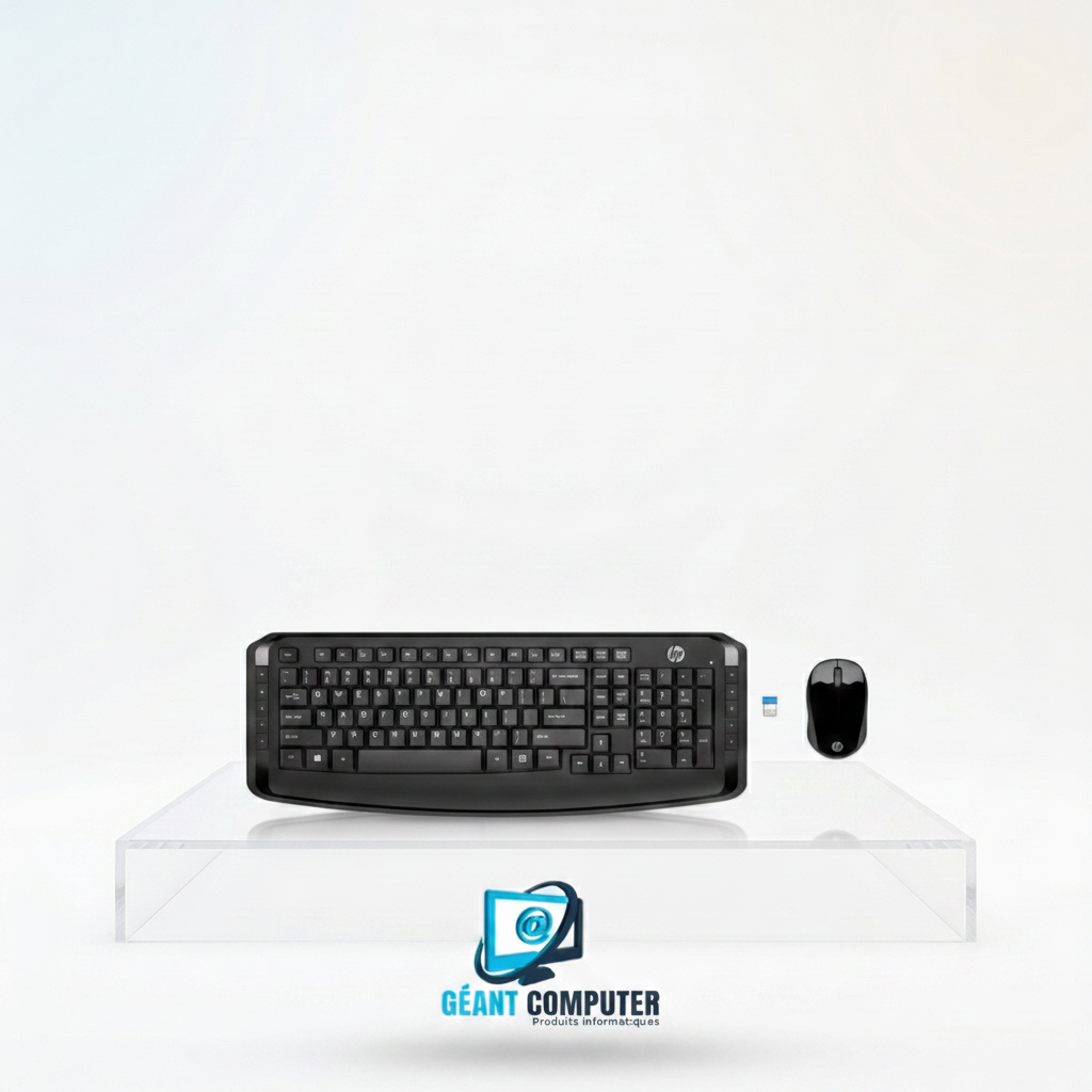 Clavier et souris sans fil HP (IA)