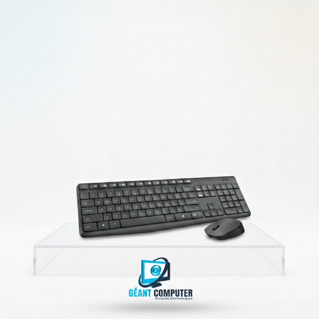 KIT CLAVIER & SOURIS LOGITECH MK235 SANS