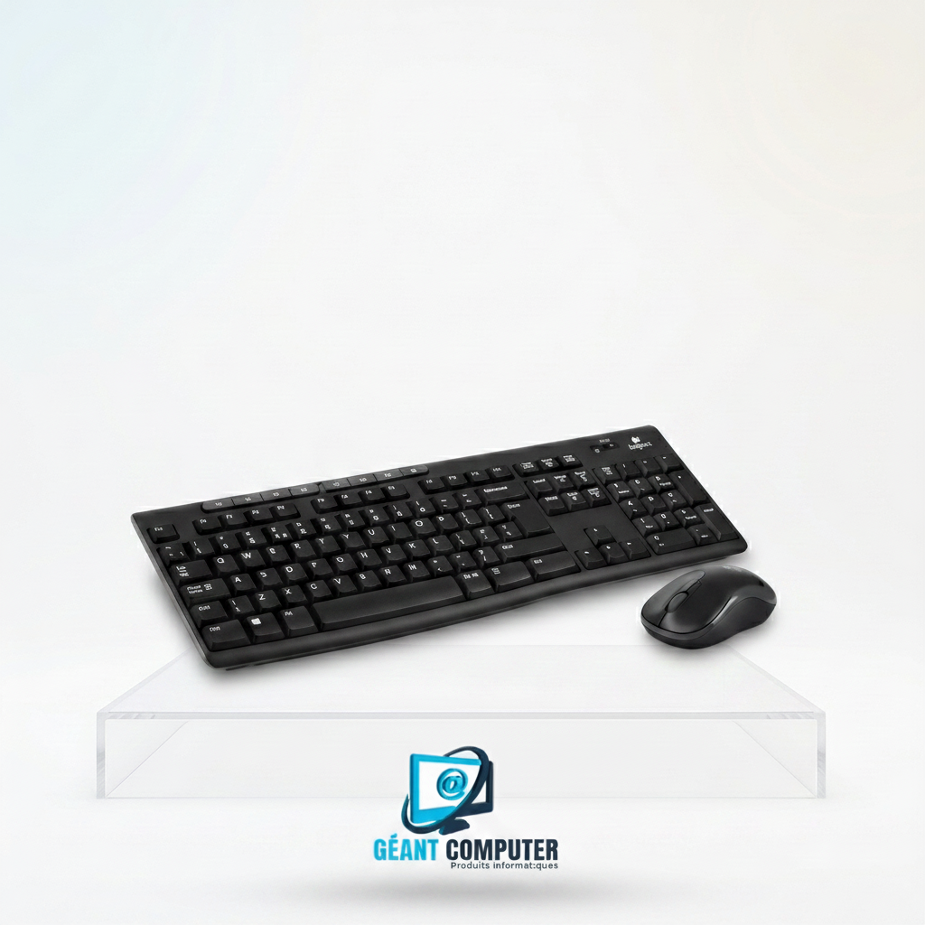 KIT CLAVIER ET SOURIS LOGITECH MK270 COMBO SANS FIL