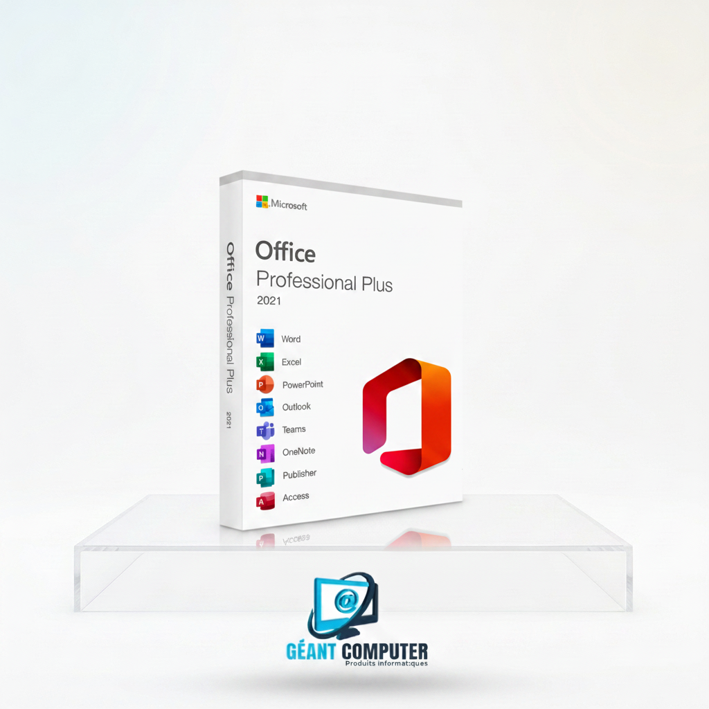 ETIQUETTE - LICENCE OFFICE Pro 2021 PLUS (IA)
