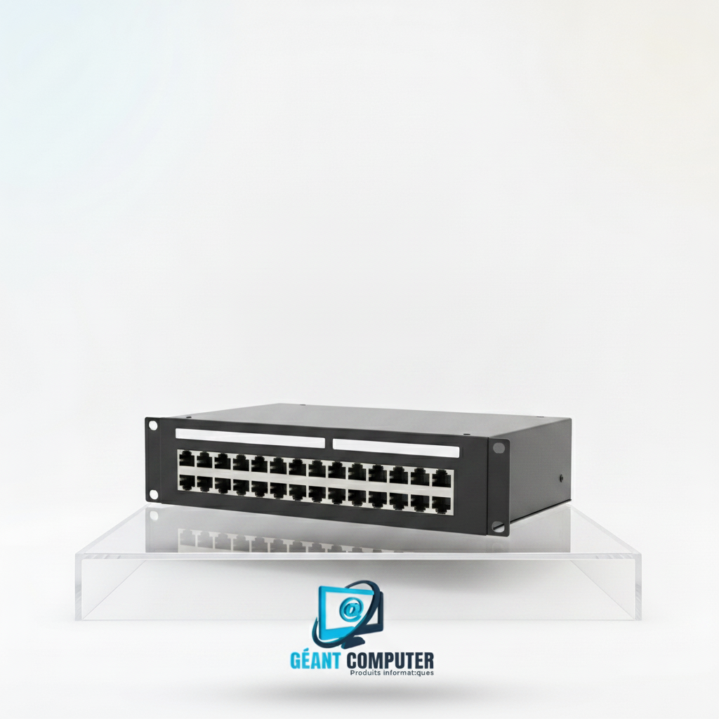 PANNEAU DE BRASSAGE 16 PORTS CAT5 INGELEC (IA)