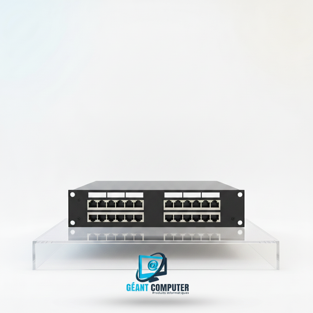 PANNEAU DE BRASSAGE 24 PORTS M-TEC (IA)