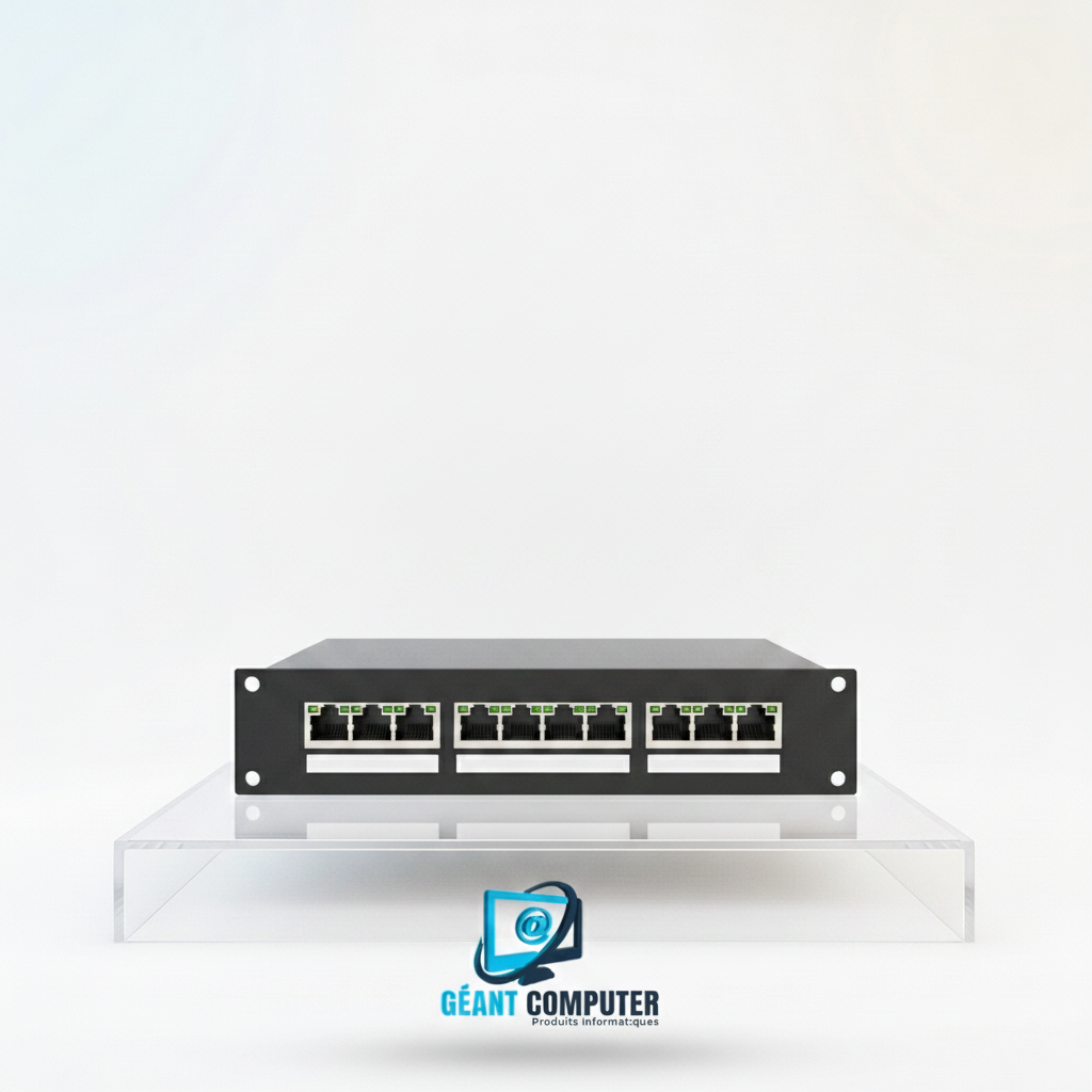 PANNEAU DE BRASSAGE 8 PORTS M-TEC (IA)